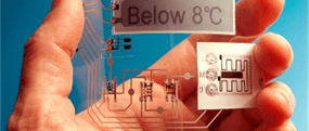 Labels incorporate printed sensor systems