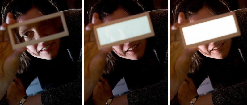 Toit "ouvrant" de voiture  à OLED