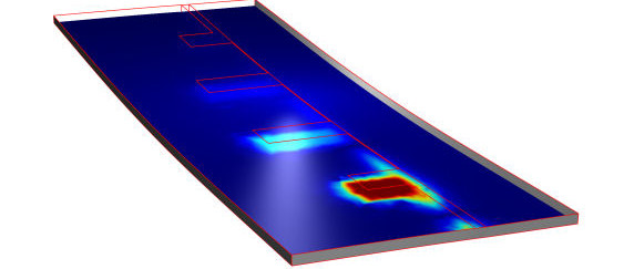 Informatiepakket met hoogfrequente elektromagnetische simulaties