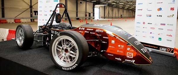 Nieuwe elektrische raceauto voor TU/e-team