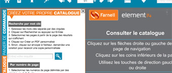 Prochaine génération de catalogues de composants : les clients associés à la mise au poin