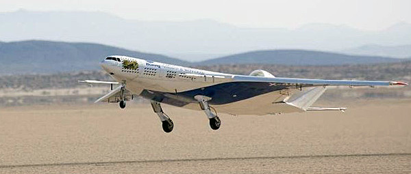 Boeing testet Nurflügler