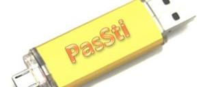 PasSti: USB-Stick für Daten und Passwörter