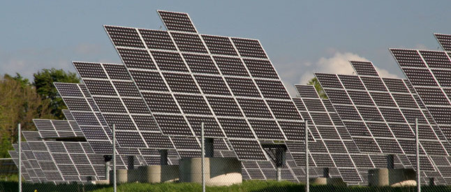 Selbstreinigende Solarpanels