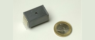 Ultra-compacte spectrometer-sensor voor zichtbaar licht