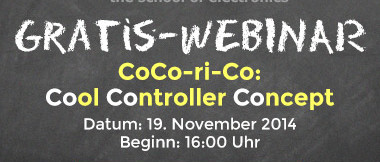 Jetzt zum Elektor-Webinar 'Cool Controller Concept' anmelden und gewinnen!