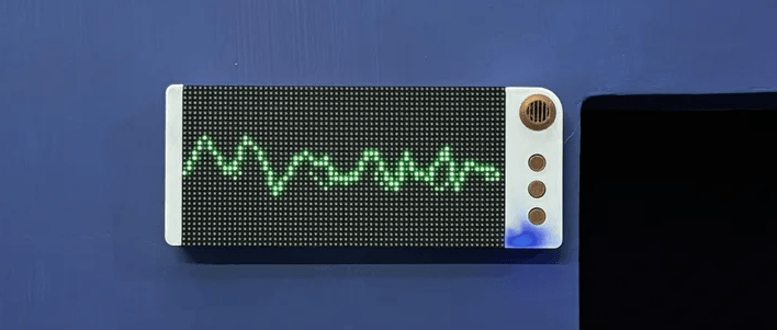 Waveform-Visualizer verwandelt Raumgeräusche in Wandkunst