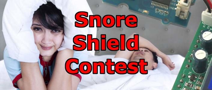 Kampf gegen das Schnarchen! Mitmachen beim Elektor Snore Shield Wettbewerb!