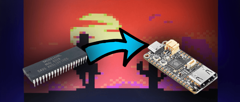 Raspberry Pi RP2040 als Emulator für einen Vintage  Video Processor