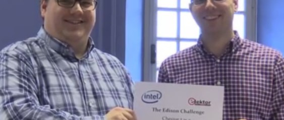 Hauptgewinn Edison Challenge NL überreicht