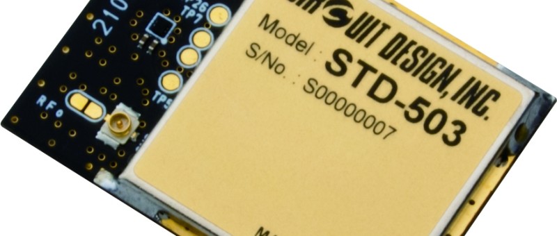 Kompaktes 2,4 GHz Funktransceiver-Modul: 50% kleiner