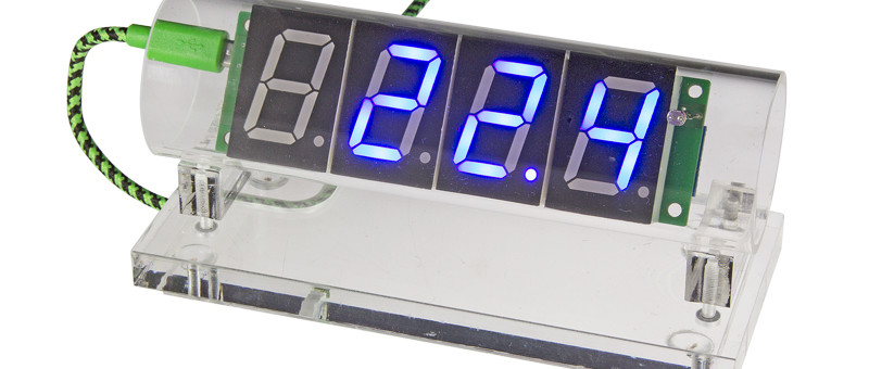 RGBdigit clock [160100]