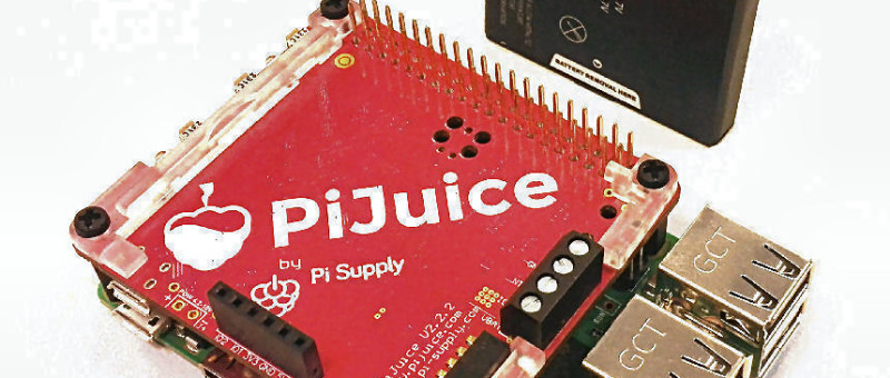 PiJuice – Unterbrechungsfreie Stromversorgung für Raspberry Pi