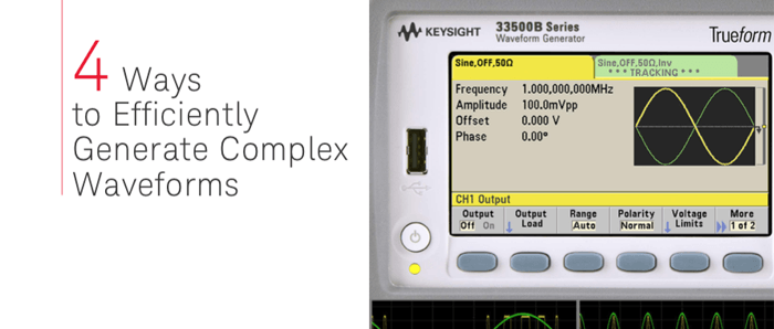 4 Tipps, wie Sie effizient komplexe Signalformen erzeugen