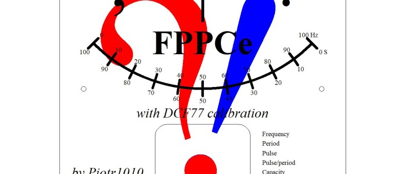 Aufbau eines Frequenz-/Ereigniszählers und Kapazitätsmessers mit DCF77-Unterstützung