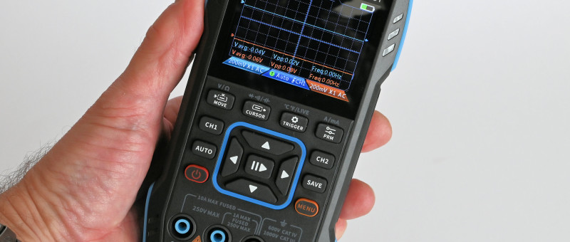 Fnirsi 2C23T Oszilloskop, Multimeter und Signalgenerator (Review)