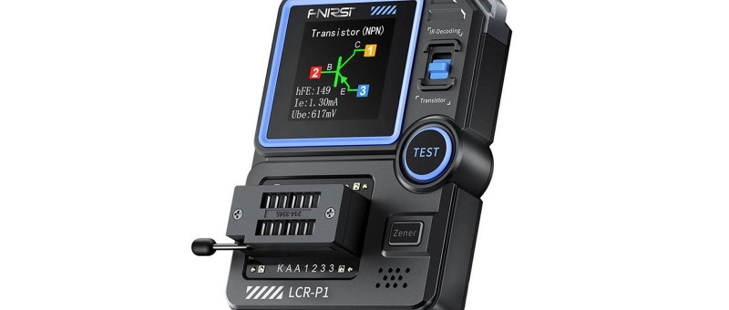 Der Fnirsi LCR-P1 Transistor Tester, ein überraschendes Gerät (Review)