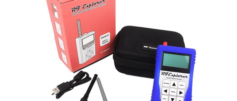 RF Explorer WSUB1G+ Handheld Spektrumanalyzer