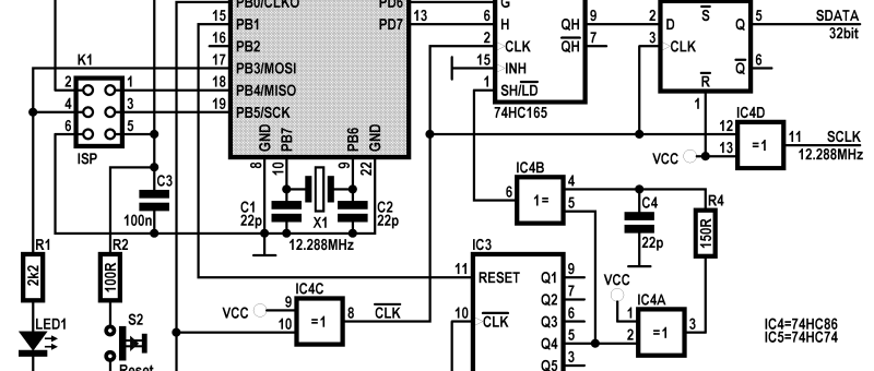 I2S-Testsignalgenerator mit AVR-Mikrocontroller