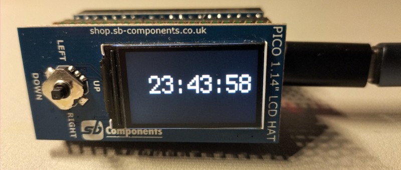Eine NTP-Uhr mit CircuitPython