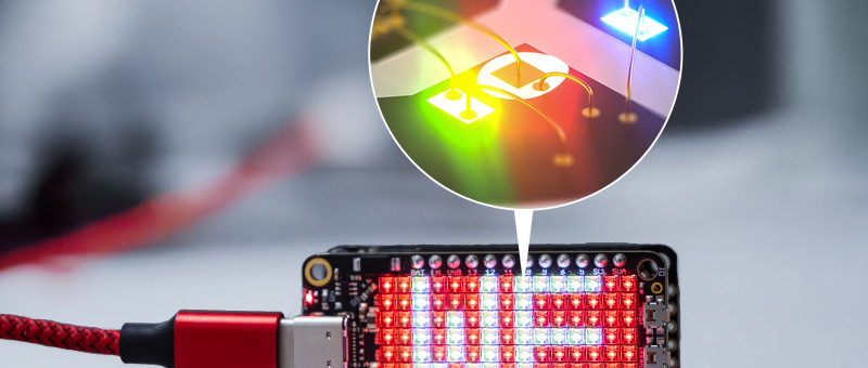 RGB-LEDs mit integrierter Steuerschaltung