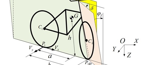 Selbstbalancierendes Fahrrad fährt auch selbst