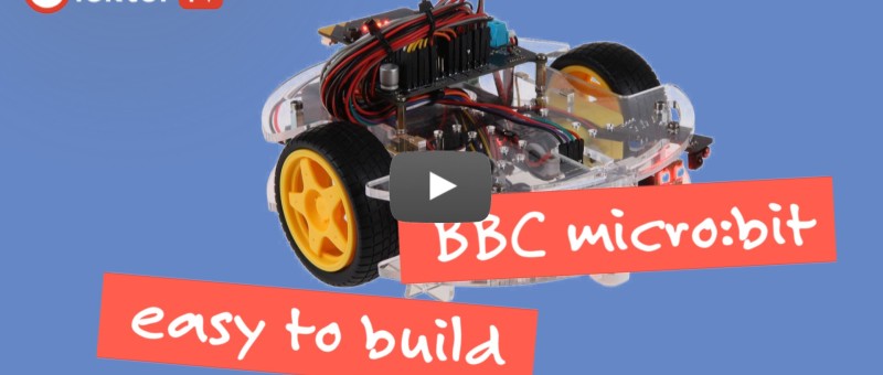 Bauen Sie einen Lernroboter mit einem BBC micro:bit als Gehirn