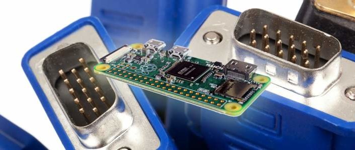 VGA- und Audio-Schnittstellen für Raspberry Pi Zero