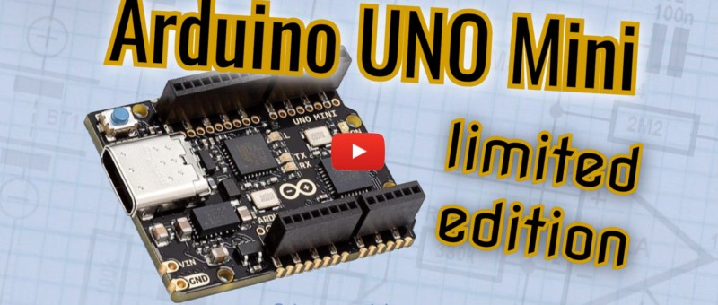 Auspacken des Arduino UNO Mini Limited Edition 