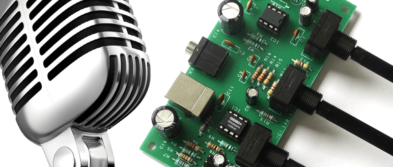 Projekt-Nr. 61: KaraOkay-Mikrofon-Verstärker