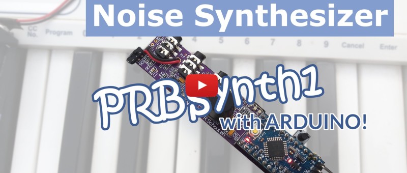 Ausprobieren des PRBSynth1 Rausch-Synthesizers