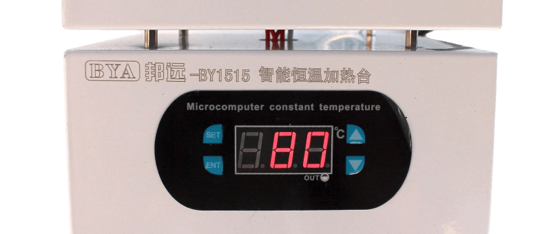 Die BY1515-Heizplatte vereint präziseTemperaturregelung mit unpräziser Anzeige (Review)