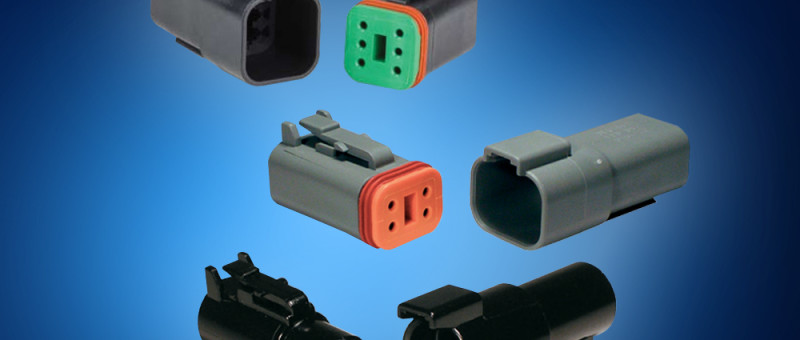 Mouser Offers Wide Inventory of DEUTSCH DT Family of  Cable-to-Cable Connectors from TE Connectivity