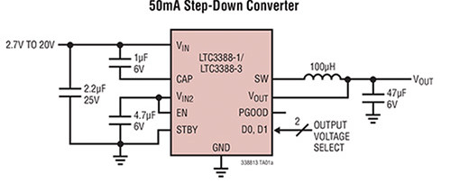 Low Power Conversion for Energy Harvesting