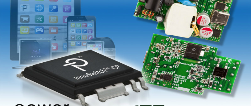 Power Integrations and Weltrend Semiconductor Announce 18 W USB PD Rapid-Charger Reference Design for Smart Mobile Devices