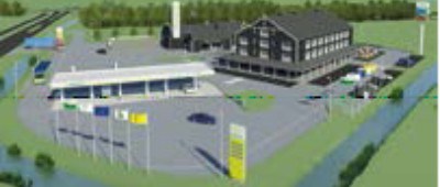 Nachhaltige Greenpoint-Tankstelle und mehr in Oude-Tonge