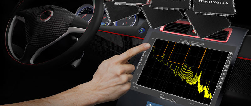 Neue kapazitive Touch-Controller ermöglichen eine  schnellere EMI-Qualifizierung von Automotive-Touchscreens