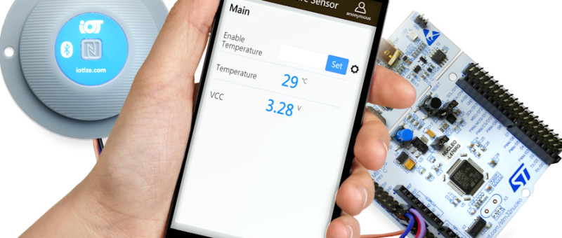 Erstellen Sie sofortige mobile HMI-Apps für STM32 Nucleo