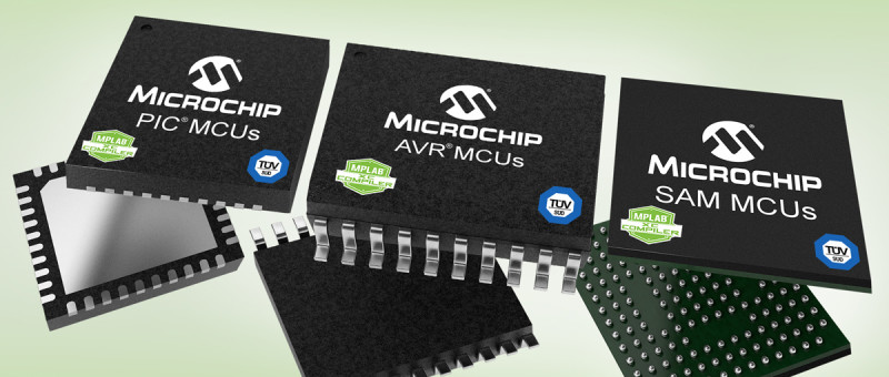 Microchip vereinfacht die Anforderungen an die funktionale Sicherheit mit TÜV-SÜD-zertifizierten MPLAB®-Tools