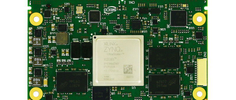 ARM® + FPGA heterogene Verarbeitung im SMARC Formfaktor mit Xilinx® Zynq® Ultrascale+™ MPSoC