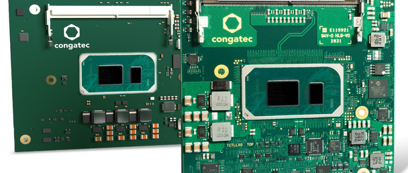 congatec befeuert die Markteinführung der 11. Generation der Intel Core Prozessoren mit zwei äußerst attraktiven neuen Designoptionen