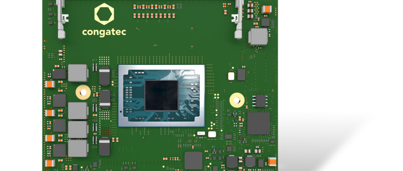 congatec stellt AMD Ryzen Embedded V2000 Prozessor auf COM Express Compact vor