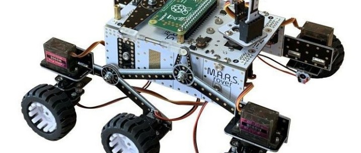 Aufgebaut: Das 4tronix M.A.R.S. Rover Kit