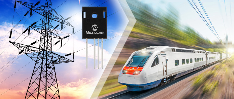 Microchip stellt branchenführende 3,3kV-SiC-Leistungsbauelemente für mehr Effizienz und Zuverlässigkeit vor