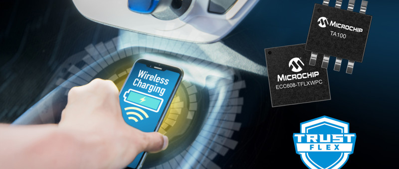 Microchip ermöglicht Qi 1.3 Wireless Charging mit Authentifizierung