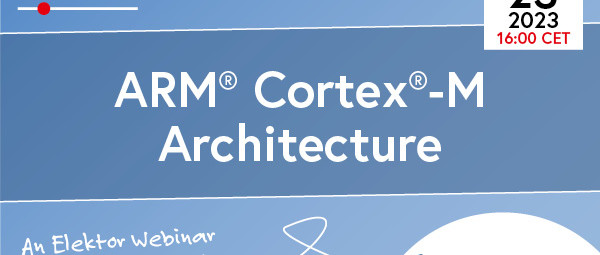 Kostenloses Webinar: Überblick über die ARM® Cortex®-M-Architektur