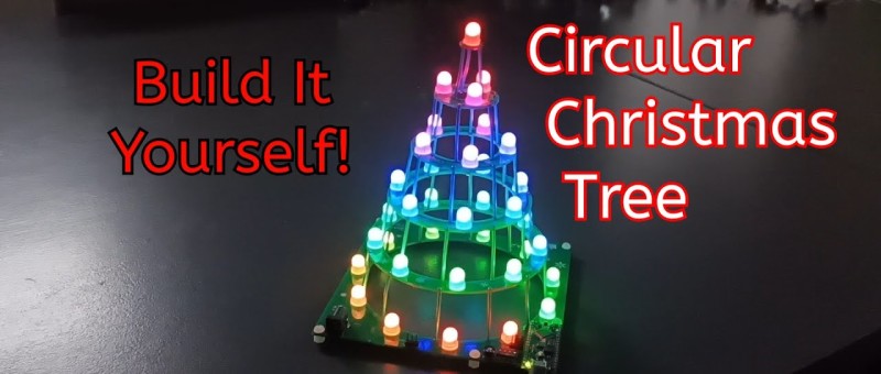 Zusammenbau des kreisförmigen Elektor-3D-Weihnachtsbaums