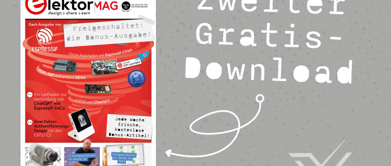 Zweiter Gratis-Download: Die Espressif-Bonus-Gastausgabe