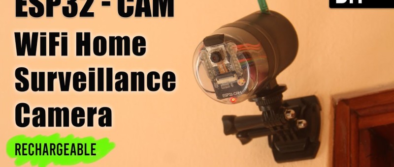 ESP32 WiFi CCTV Camera (ESP32-CAM) DIY Wireless Security Cam