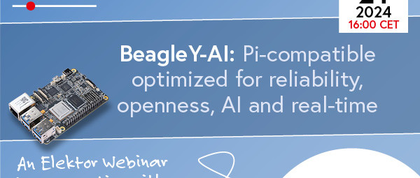 Webinar - BeagleY-AI: Pi-kompatibel und optimiert für Zuverlässigkeit, Offenheit, KI und Echtzeit
